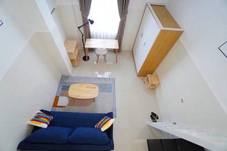 Căn hộ duplex Cửa sổ lớn gần LOTTE - ĐH RMIT - ĐH TĐT