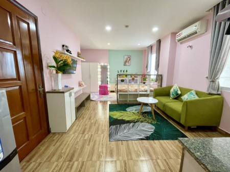 Căn Hộ DV Studio Full Nội Thất Sang Chảnh, Gần Cầu Khánh Hội, Phố Đi Bộ Nguyễn Huệ, ĐH Luật,, 35m2, 1 phòng ngủ, 1 toilet