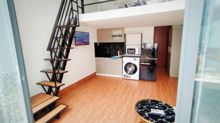 Căn hộ duplex ban công - máy giặt riêng ngay Huỳnh Văn Bánh