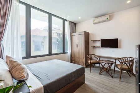 Căn hộ Studio sàn gỗ siêu sang tại Võ Văn Tần, Quận 3