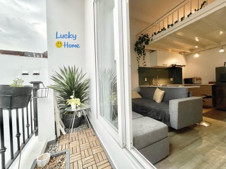 DUPLEX siêu xịn, decor xinh, có ban công Thảo Điền