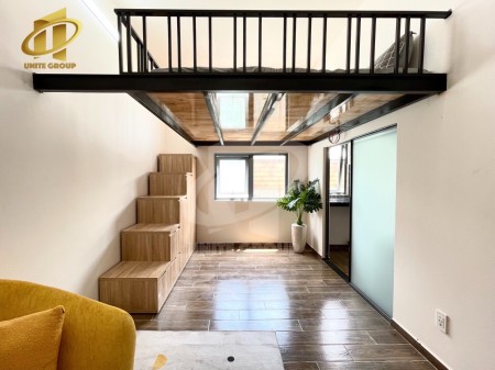 Căn hộ mới xây có máy giặt riêng, tách bếp, ở được 3-4 người