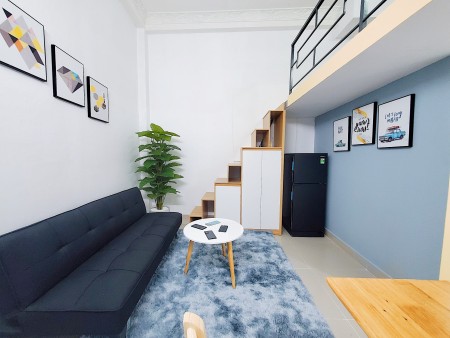 Cho thuê căn hộ Duplex full nội thất mới ngay cầu Hoàng Hoa Thám, Bàu Bàng, Etown