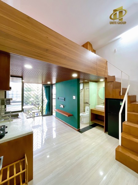 Duplex/Studio_Ban công/Cửa sổ full nội thất máy giặt riêng Q7, kcx, UFM, BigC sát Quận 4,Quận1