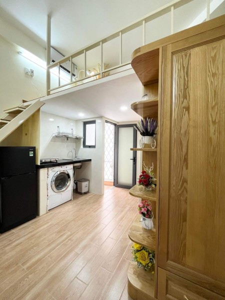 Căn hộ Duplex 30m2 ở được 4 người ngay công viên Lê Thị Riêng, gần ĐH Sư Phạm, giáp Quận Phú Nhuận, 30m2, 1 phòng ngủ, 1 toilet