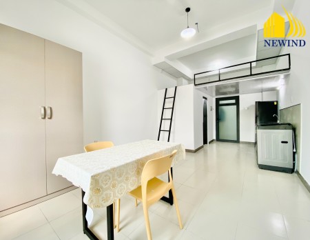 Căn hộ Nguyễn Văn Linh, mới 100%,có gác phòng rộng rãi gần chợ Tân Mỹ