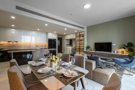 Empire City cho thuê 3PN căn hộ đã Full diện tích 127m2. Giá thuê 60 Triệu/Tháng