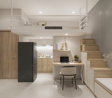 Duplex Full Nội ThấtCó Cửa SổGần Ngay Ngã 4 Hàng Xanh