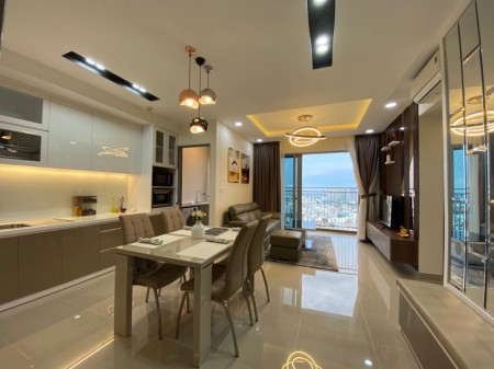 Cho thuê 2PN Palm Heights 77m2, view hồ bơi, full nt xịn sò, giá tốt. Hỗ trợ xem nhà 24/7