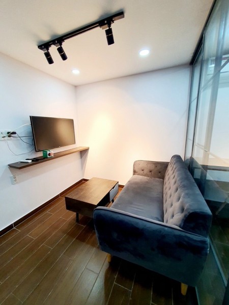 Cho thuê CHDV 1PN Full NT. Thiết kế sang trọng. Gần Bộ Công An Quận 1