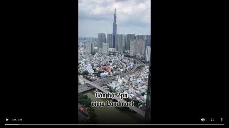 Chuyên cho thuê căn hộ cao cấp trung tâm Quận 1 view sông và view Landmart siêu đẹp