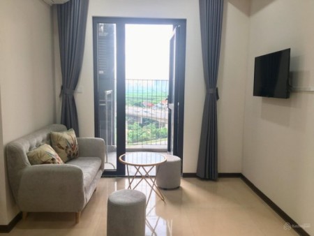 Cho thuê căn 2PN - đủ nội thất Intracom Riverside view cầu Nhật Tân