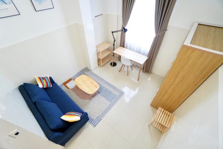 Duplex full nt ngay cầu kênh tẻ him lam đh tdt rmit sát quận 4, 35m2, ,