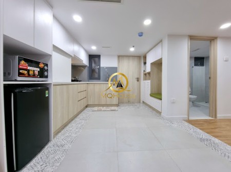 Căn hộ dịch vụ có cách ngăn đường Lê Văn Sĩ Quận 3, 50m2, 1 phòng ngủ, 1 toilet