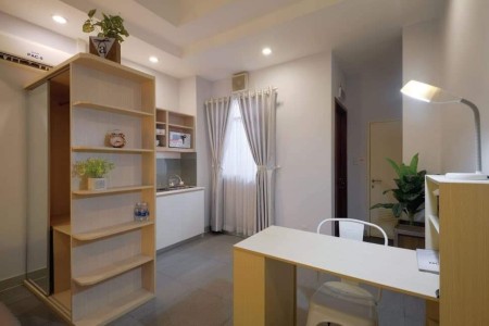 Quận 1 Cho thuê căn hộ đủ tiện nghi trên đường Trần Hưng Đạo gần Bùi Viện