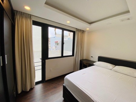 Căn hộ 1PN cao cấp ở Nguyễn Duy Bình Thạnh gần chợ Bà Chiểu sân ban công rộng 20m2 Máy giặt riêng