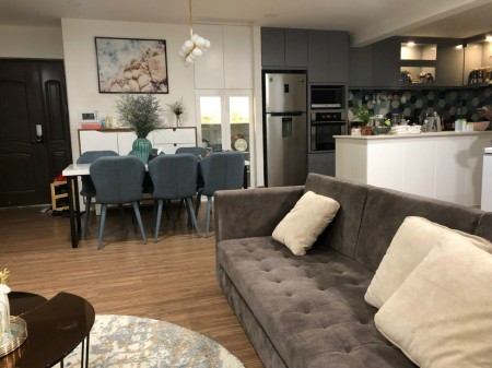 Cho thuê căn hộ Happy Valley 135M2 căn 3 phòng ngủ, 2wc, Full tiện nghi nội thất