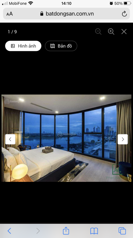 Cho thuê căn hộ Vinhomes Golden River 2PN full nt Dương 0906388825