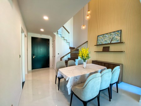 Căn hộ mới tầng cao Feliz en Vista 3PN Duplex đang sẵn chìa. 0909806586