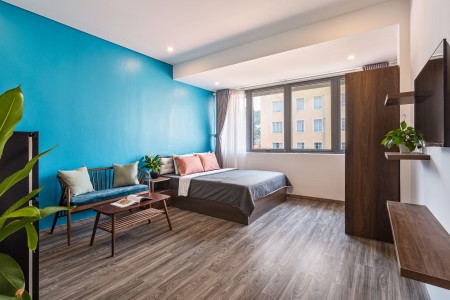 Căn hộ cao cấp, Có cửa sổ lớn thoáng mát, Full tiện nghi dịch vụ