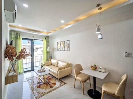 Căn hộ 1 Phòng Ngủ nội thất xanh lá nhưng không xa lánh siêu sang xịn mịn an ninh sạch sẽ