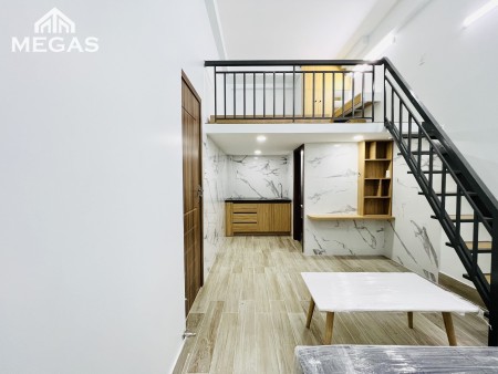 Cho thuê căn hộ full nội thất quận 7 - có ban công - gác cao đứng được - gần KDC Nam Long