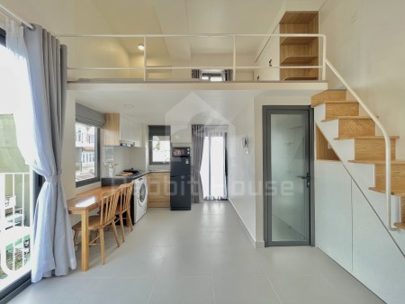 CHDV mới 100% full nội thất  Máy giặt riêng Studio và Duplex Phú Nhuận
