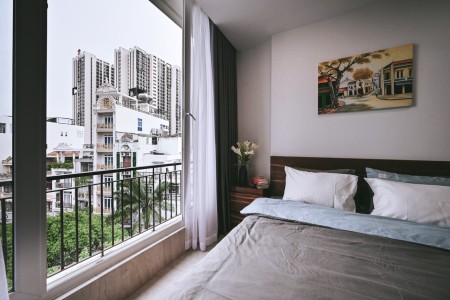 Cho thuê căn hộ cao cấp Có Bancon view đẹp. Ngay toà nhà Viettel trung tâm Quận 10