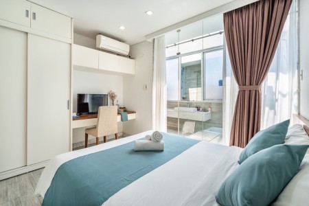 Cho thuê nhanh căn hộ nằm nguyên tầng 6 Nguyễn Đình Xu Phường Cầu Kho quận 1