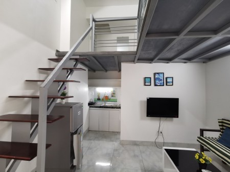 Phòng Duplex gần ĐH Tôn Đức Thắng, Lotte Mart, Q4, Q1