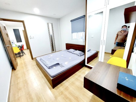 Cho thuê Căn hộ 1PN Cô Bắc,P Cầu Ông Lãnh,Quận 1,máy giặt riêng