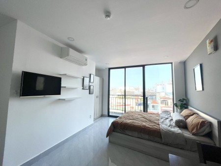 Căn hộ dịch vụ full nội thất ban công đón gió Bình Thạnh