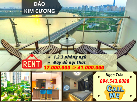 Cập nhật Các căn hộ cho thuê còn Trống của Đảo Kim Cương.