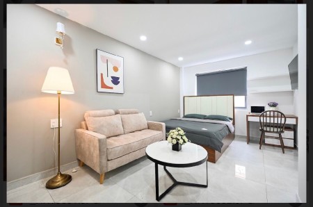 Căn hộ 1PN full nội thất có ban công ngay Phú Mỹ Hưng