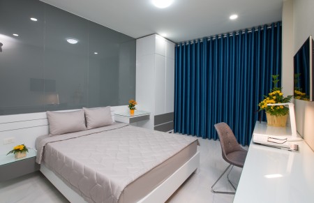 Studio Ban công chỉ tính Điện Wifi Nguyễn Trãi Quận 1, 30m2, 1 phòng ngủ, 1 toilet