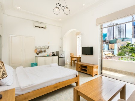 CH Studio Balcon - 1PN  - Studio Cửa sổ  Free Gym -  Thang Máy - Bảo vệ cực kỳ an ninh