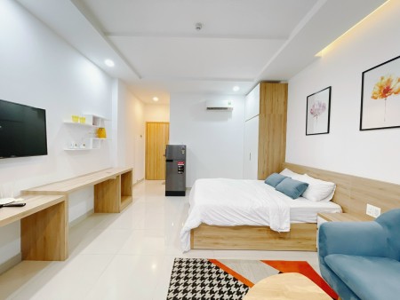 Căn hộ dịch vụ full nội thất ngay đường Tôn Thất Thuyết, Q.4