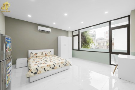 Căn hộ Studio siêu xinh cửa sổ lớn gần CV Gia Định thuận tiện qua Tân Bình, Gò Vấp - 5p Đến CĐ FPT