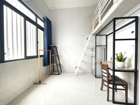 Căn Hộ Duplex Ban Công - Cửa Sổ - Full NT - Gần Đại Học Hutech - Văn Lang