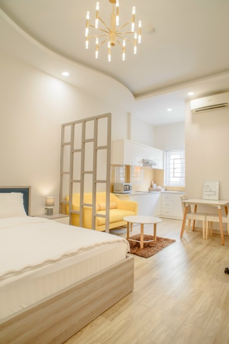 Căn Hộ Studio  đẹp lung linh Tại Q1 kế Đại Lộ Võ Văn Kiệt