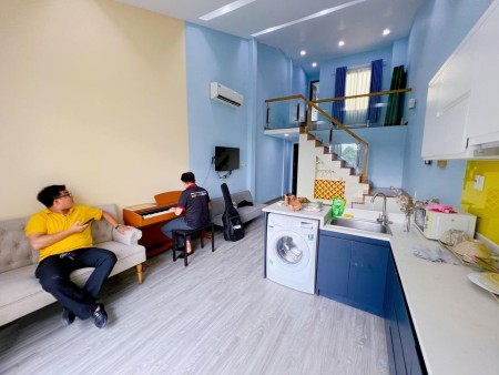 Duplex 1 trệt 1 gác  Hoàng Sa view Bờ kè gần Đinh Tiên Hoàng the zoo