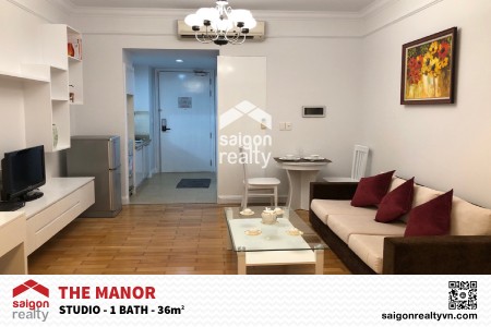 Cho thuê căn studio cao cấp tại The Manor, Nguyễn Hữu Cảnh, Bình Thạnh
