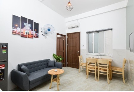 Cho thuê căn studio, duplex, 1 pn - bếp riêng, full nội thất mới, đối diện Etown Cộng Hòa