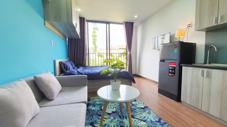 Căn hộ studio 1 pn_Bạch Đằng_Bình Thạnh_full nt_vintage style_gần đại học Văn Lang S2