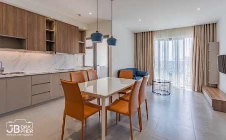 Căn hộ 2 phòng ngủ cho thuê chỉ 15 triệu tại Palm Heights Q2