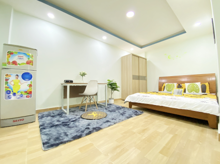 Căn gác cao, studio full nội thất ngay trung tâm Quận 2 lh 0379991309