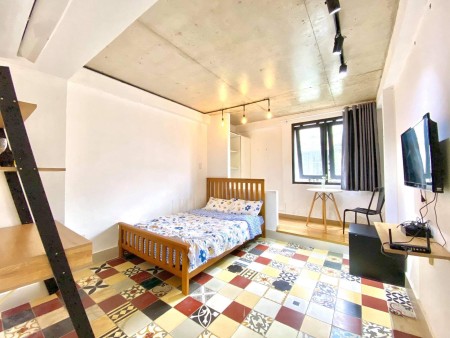 Căn hộ 1 phòng ngủ riêng biệt full nội thất gần trường đại học Hutech - Hồng Bàng