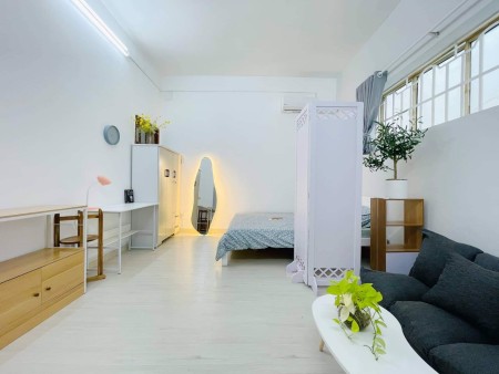 Căn hộ dịch vụ Quận 1 thiết kế siu xinh giá học sinh đủ nội thất