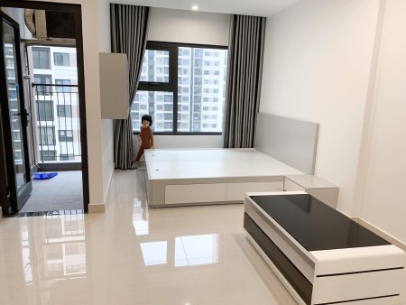 Căn hộ studio nội thất cơ bản Vinhomes Ocean Park - Gia Lâm, 33m2, 1 phòng ngủ, 1 toilet