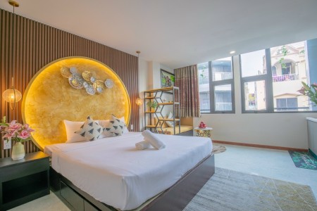 CH Studio Ban Công - Cửa Sổ To 35m2 FullNT Sang Trọng Đẳng Cấp Nhà Mặt Tiền